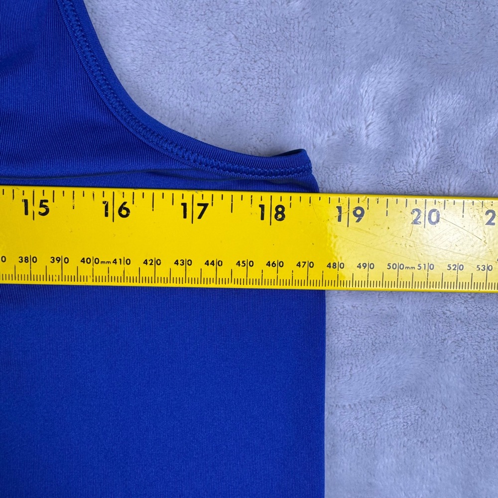 Sweaty Betty Womens Royal Blue Racerback Mesh Panel Workout Tank Top Size M* - Picture 4 of 8